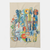 Linge De Cuisine Le rêve de Californie (Vertical)