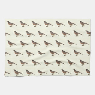 Linge De Cuisine Le Robin américain (Turdus migratorius) NY Birds