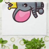 Linge De Cuisine Le roi éléphant (Plié)