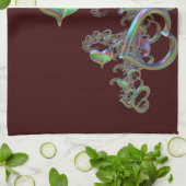 Linge De Cuisine Le rythme du coeur (Plié)