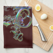 Linge De Cuisine Le rythme du coeur (Quart Plié)