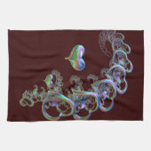 Linge De Cuisine Le rythme du coeur (Horizontal)