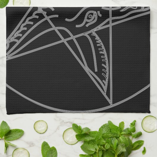 Linge De Cuisine Le Sigil de Baphomet (Plié)