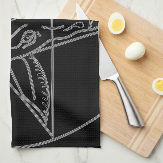 Linge De Cuisine Le Sigil de Baphomet (Quart Plié)