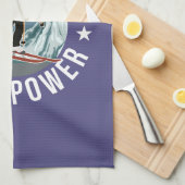 Linge De Cuisine Le Ski Est Ma Superpuissance (Quart Plié)