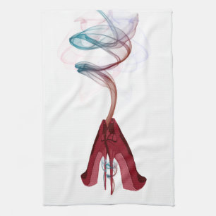 Linge De Cuisine Le stylet rouge trop chaud chausse l'art