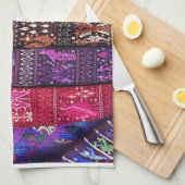 Linge De Cuisine Le superbe design guatémaltèque (Quart Plié)