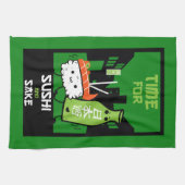 Linge De Cuisine Le Sushi Et Le Sake (Horizontal)