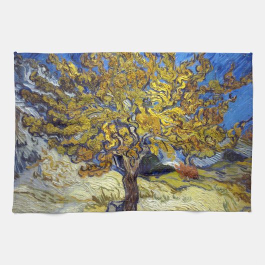 Linge De Cuisine Le tableau du mûrier de Van Gogh (Horizontal)