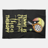 Linge De Cuisine Le tennis est moins cher que la thérapie (Horizontal)