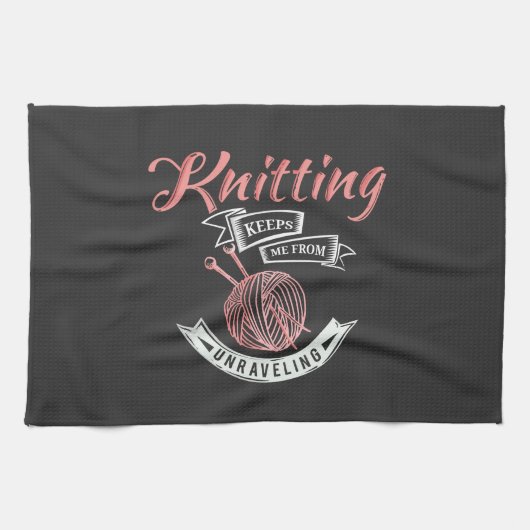 Linge De Cuisine Le tricot M'Empêche De Démêler La Nouveauté (Horizontal)