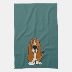 Linge De Cuisine Le TU art drôle d'original de Basset Hound