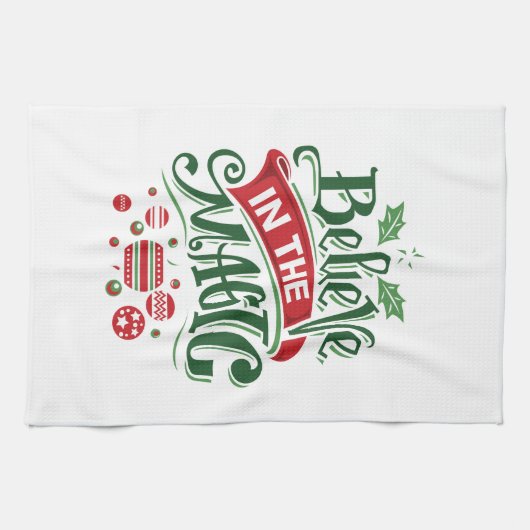 Linge De Cuisine Le Typographe du Magic Christmas (Horizontal)