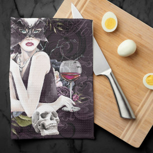 Linge De Cuisine Le Vampiress   Moody Gothic Vampy Glam Pale Peau