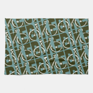 Linge De Cuisine le vélo. cycle. recyclage