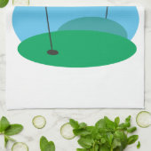 Linge De Cuisine Le vert (Plié)