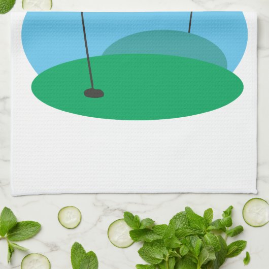 Linge De Cuisine Le vert (Plié)