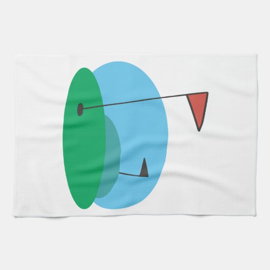 Linge De Cuisine Le vert (Horizontal)