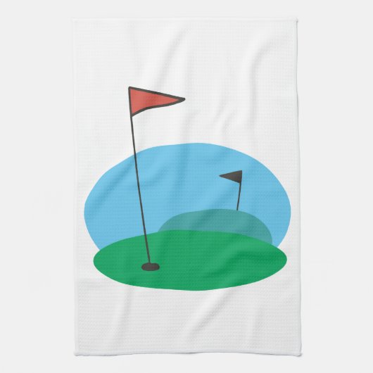 Linge De Cuisine Le vert (Vertical)