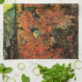 Linge De Cuisine Le vignoble rouge de Vincent van Gogh (Plié)