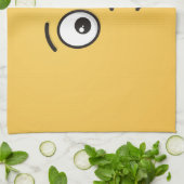 Linge De Cuisine Le visage Jetant un baiser (Plié)