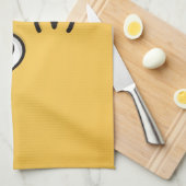 Linge De Cuisine Le visage Jetant un baiser (Quart Plié)