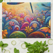 Linge De Cuisine Le voyage de la libellule (Plié)