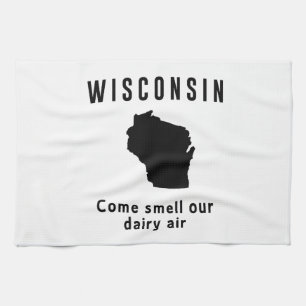 Linge De Cuisine Le Wisconsin viennent odeur notre air de laiterie