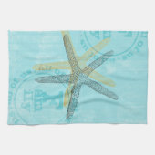 Linge De Cuisine Le zen a inspiré des étoiles de mer de thème de (Horizontal)