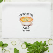 Linge De Cuisine Lèchez le bol (Plié)