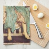 Linge De Cuisine Leçon de musique par Lord Frederic Leighton (Quart Plié)