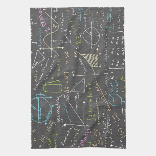 Linge De Cuisine Leçons de mathématiques (Vertical)