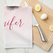 Linge De Cuisine Lecteurs de Parties scintillant rose moderne et ci (Quart Plié)