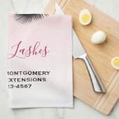 Linge De Cuisine Lecteurs de Parties scintillant rose moderne et ci (Quart Plié)