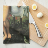 Linge De Cuisine Léda de Léonard de Vinci et le Cygne (Quart Plié)