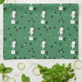 Linge De Cuisine Légendes des Bowles de pelouse  (Plié)