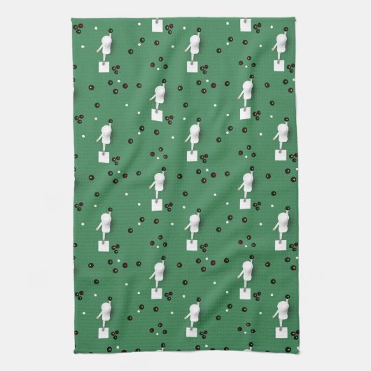 Linge De Cuisine Légendes des Bowles de pelouse (Vertical)