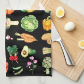 Linge De Cuisine Légumes (Quart Plié)