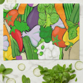 Linge De Cuisine Légumes (Plié)