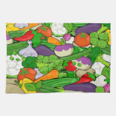 Linge De Cuisine Légumes (Horizontal)