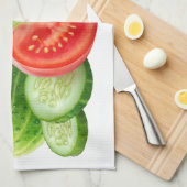 Linge De Cuisine Légumes frais (Quart Plié)