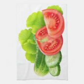 Linge De Cuisine Légumes frais (Vertical)