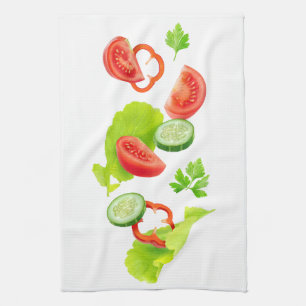 Linge De Cuisine Légumes frais en baisse