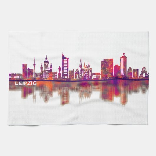 Linge De Cuisine Leipzig Germany Skyline (Horizontal)