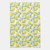 Linge De Cuisine Lemon and Leaves Pattern (Vertical)