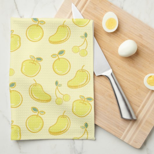 LINGE DE CUISINE LEMON GOODNESS (Quart Plié)