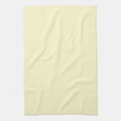 Linge De Cuisine Lémon moderne jaune clair couleur uni (Vertical)