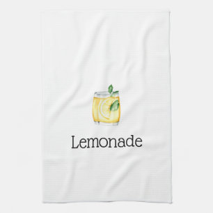 Linge De Cuisine Lemonade En Verre