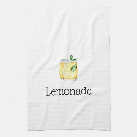 Linge De Cuisine Lemonade En Verre (Vertical)