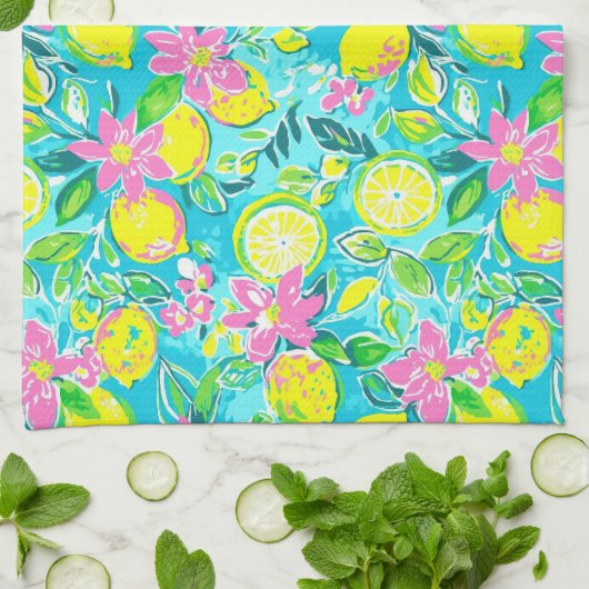 Linge De Cuisine Lemons (Plié)